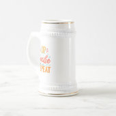 Sip,スマイル,リピート – シュタイン体験を完成させる ビールジョッキ (正面左)