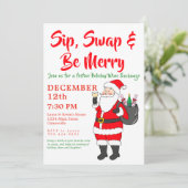 SIP、スワップ&Beホリデーメリーワイン交換パーティー シーズンカード (スタンド正面)