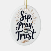Sip 祈 Trust CoffeeとJesus Lover セラミックオーナメント (右)