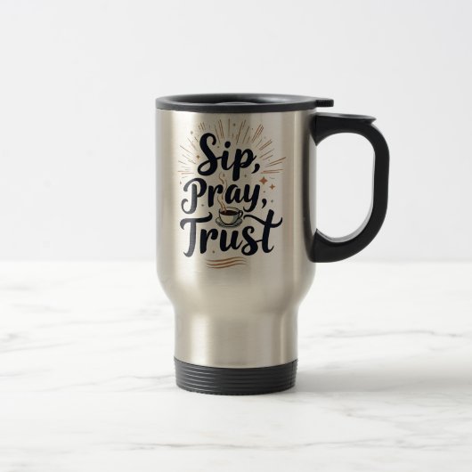 Sip 祈 Trust CoffeeとJesus Lover トラベルマグ (右)