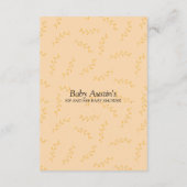 Sip and See Books For Baby Card ノートカード (裏面)