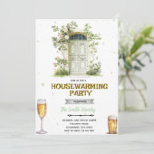 Sip and See Housewarming Invitation 招待状 (スタンド正面)