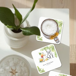 Sip and See Meet The Baby スクエアペーパーコースター