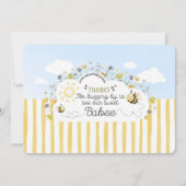 Sip and See Our Babee  サンキューカード (裏面)