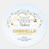 Sip and See Our Babee  ラウンドシール (正面)