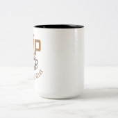 Sip Back And Relax Funny Coffee Mug Gift ツートーンマグカップ (中央)