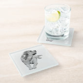 Sip Break, Steady Friend ガラスコースター (アングル)