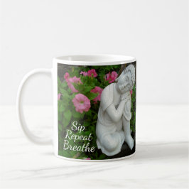 Sip Breathe Repeat Mug – Mindful Affirmation Cup コーヒーマグカップ