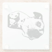 Sip、Do notストレス ガラスコースター (裏面)