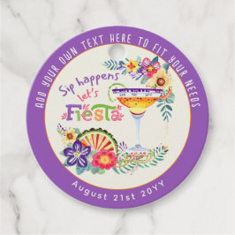 Sip Happens! お祭りしよう！カスタム フェイバータグ