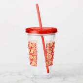 SIP HAPPENS  アクリルタンブラー (左)