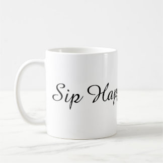 Sip Happens コーヒーマグ コーヒーマグカップ