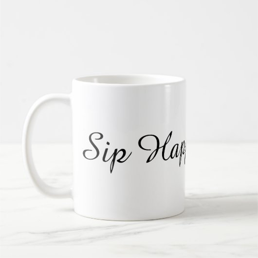 Sip Happens コーヒーマグ コーヒーマグカップ (左)
