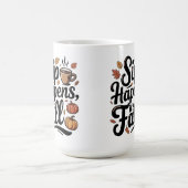 Sip happens autumn humour Mug コーヒーマグカップ (中央)