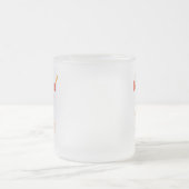 Sip Happens Humor Frosted Mug フロストグラスマグカップ (中央)