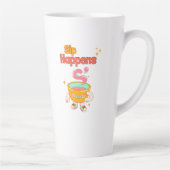 Sip Happens Humor Latte Mug カフェラテマグ (右)