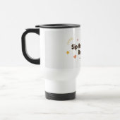 Sip Happiness, Repeat–Fun Minimalist Thermal Coffe トラベルマグ (左)