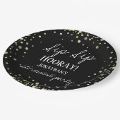 SIP Hoorayの退職おめでとうございます ペーパープレート (アングル)