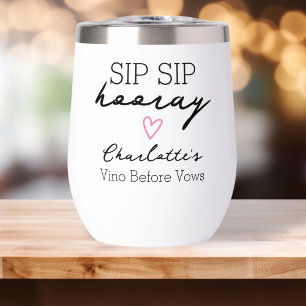 Sip Hooray Bachelorette名パーソナライズ