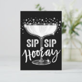 SIP HOORAY***SIP HOORAY**の時間の祝招待状 招待状 (スタンド正面)