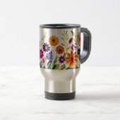 Sip in開花-フローラファンタジーマグカップ☕💐 トラベルマグ (正面右)