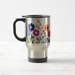 Sip in開花-フローラファンタジーマグカップ☕💐 トラベルマグ