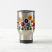 Sip in開花-フローラファンタジーマグカップ☕💐 トラベルマグ (中央)