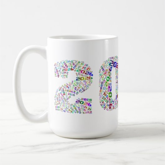 Sip Into 2026: Countdown Mug コーヒーマグカップ (左)
