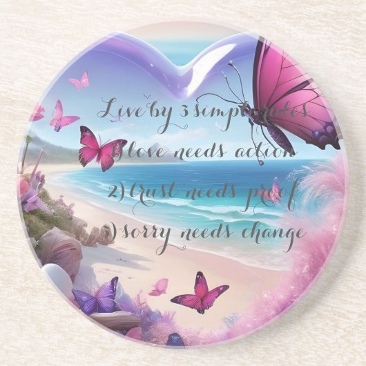 “Sip Into Summer Serenity” or “r コースター (正面)