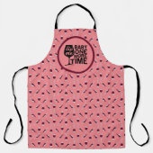 Sip Meベビー1つ以上のタイムおもしろいワインシェフギフトAp エプロン (正面)