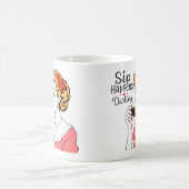 Sip Occuesグラマラスなレトロ皮肉な茶と コーヒーマグカップ (中央)