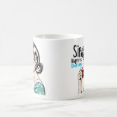 Sip Occuesグラマラスなレトロ皮肉な茶と コーヒーマグカップ (中央)