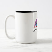 SIP OF PRIDE MY SAFE PLACE, LGBTQ CERAMIC MUG ツートーンマグカップ (左)