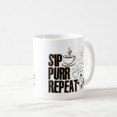sip、purr、repeat.w コーヒーマグカップ (正面右)