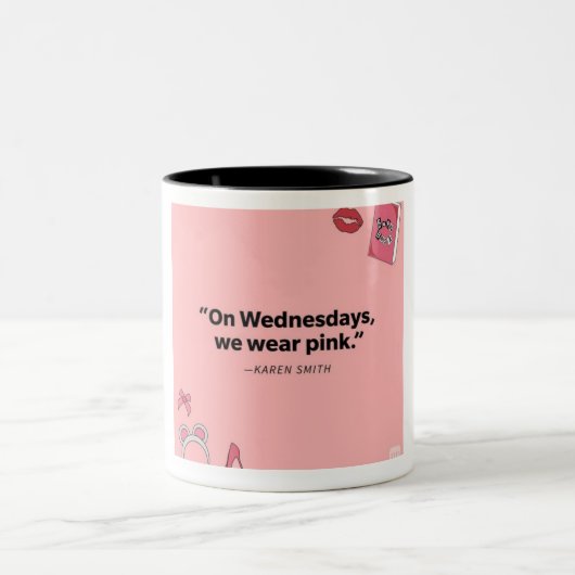 「Sip Sass、アイコ忙しニックでいなさい。 ツートーンマグカップ (中央)