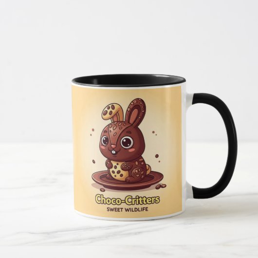 "Sip & Savor: Chocolate Bliss Mug" マグカップ (右)