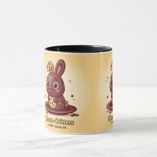 "Sip & Savor: Chocolate Bliss Mug" マグカップ (中央)