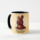 "Sip & Savor: Chocolate Bliss Mug" マグカップ (正面左)