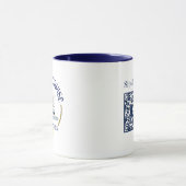 Sip & Sea Coffee Mug with QR Code マグカップ (中央)