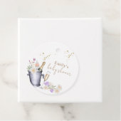 Sip & Seeエレガント Champagneボトルベビーシャワー フェイバータグ (インサイチュ)