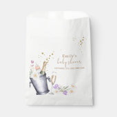 Sip & Seeエレガント Champagneボトルベビーシャワー フェイバーバッグ (正面)