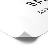 Sip & Seeエレガント Martiniベビーシャワーへようこそ ポスター (角)