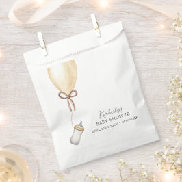 Sip & Seeボホシンプルバルーンボトルベビーシャワー フェイバーバッグ