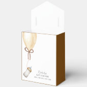 Sip & See Bohoバルーンボトルベビーシャワー フェイバーボックス (見開き)