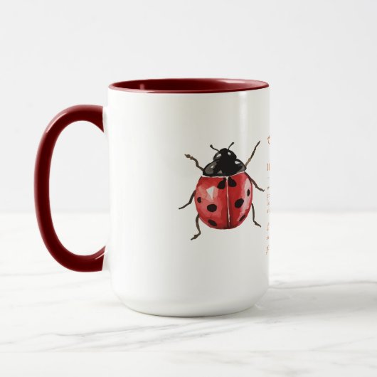 "Sip Serendipity"マグ マグカップ (左)