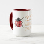 "Sip Serendipity"マグ マグカップ (正面左)