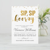 SIP SIP Hoorayブライダルシャワー招待状 招待状 (スタンド正面)