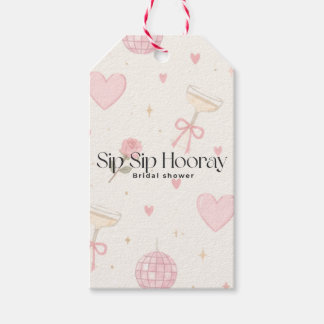 Sip Sip Hooray ギフトタグ