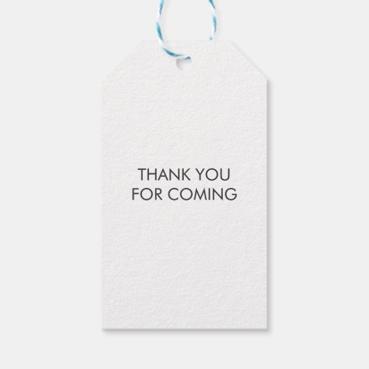 Sip Sip Hooray タグ, 結婚式のギフトタグ, ギフトタグ (裏面)