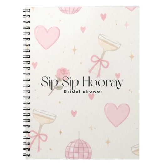 Sip Sip hooray ノート (正面)